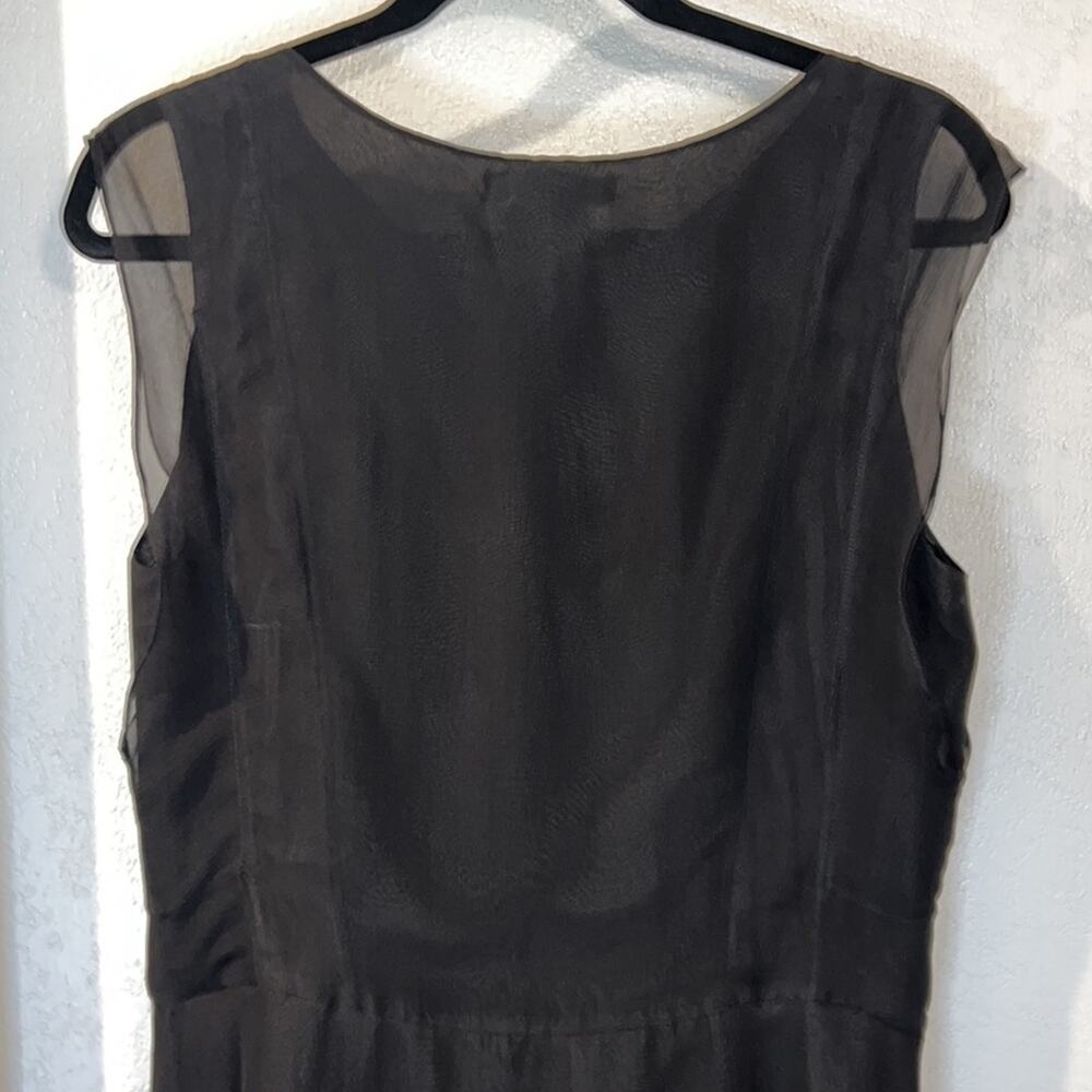Chloe Black Silk Dress - Size 38 - Picture 5 of 16